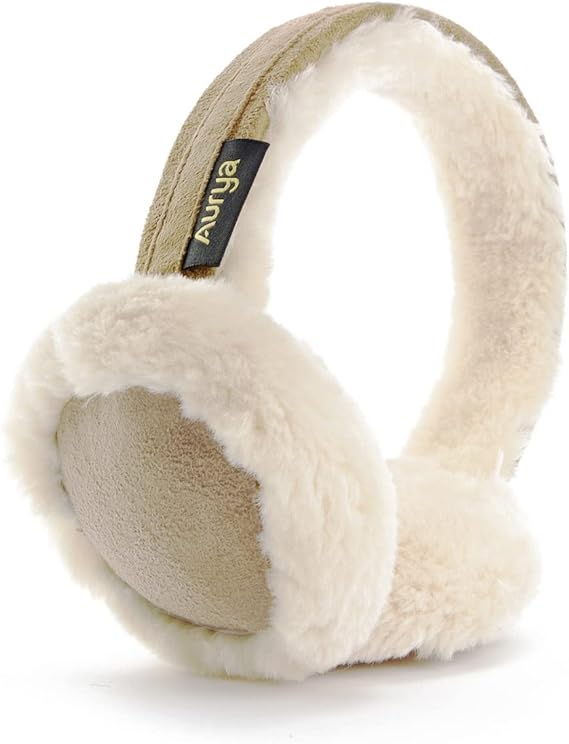 Aurya Ear Muffs - Classic Unisex Ear Warmer Winter Outdoor Earmuffs for Women