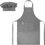 Aurya Kids Apron and Chef Hat Set-Adjustable Child Apron